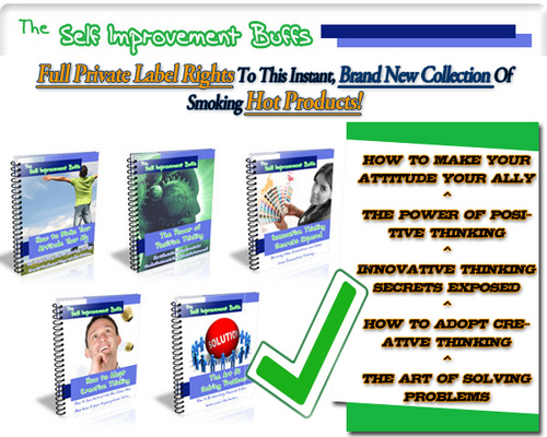 Product picture Self Improvement Buffs Private Label Rights