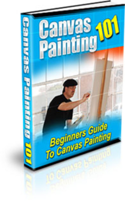 Product picture Canvas Painting for the Beginner