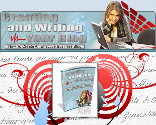 Product picture Creating and writing your blog