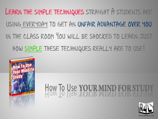 Product picture How to use Your mind for study