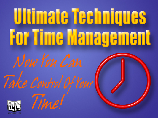 Product picture Ultimate Techniques For Time Management with MRR